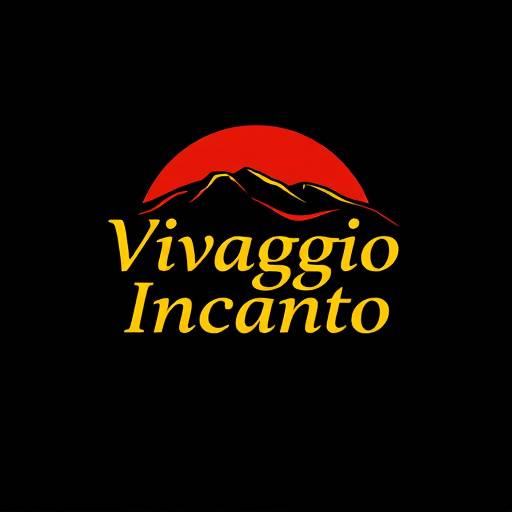 Logo di Viaggio Incanto con un paesaggio italiano stilizzato